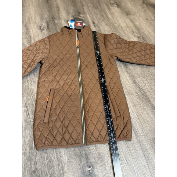 NWT Northern Classics Women's primaloft Quilted Puffer Jacket cozy cocoa small - Picture 9 of 14